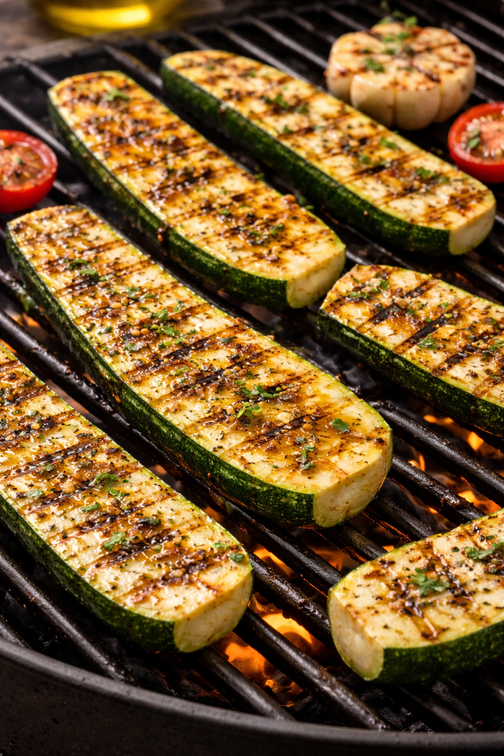 Kesäkurpitsa grillissä