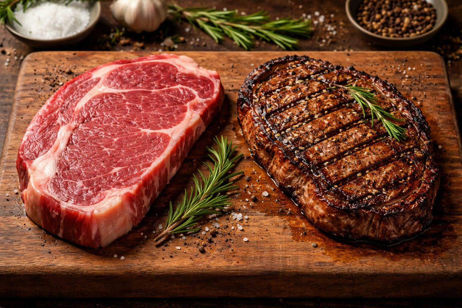 Entrecote grillissä