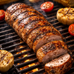 porsaan sisäfile grillissä