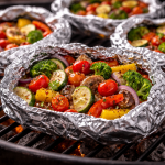 Kasvisnyytit grillissä